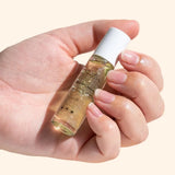 10ml Glass Roller Bottle - White Lid