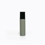 10ml Grey Glass Roller Bottle - Black Lid